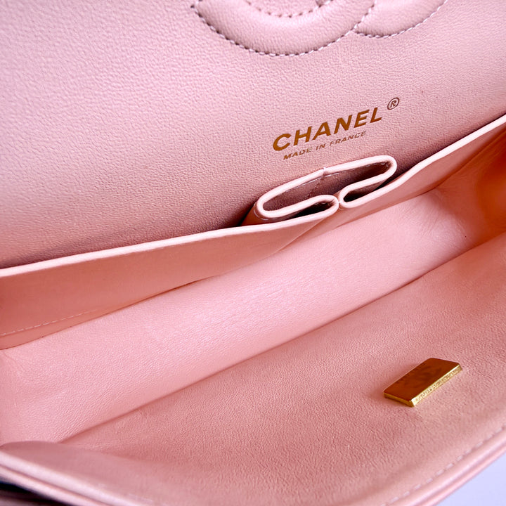 Chanel Quilted Lambskin Medium Double Flap