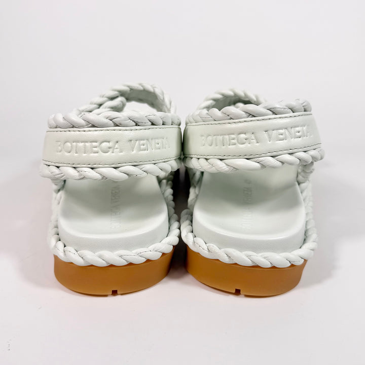 Bottega Veneta Leather Jack Flat Sandal - Women’s 10