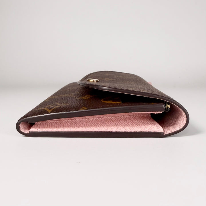 Louis Vuitton Monogram Rose Ballerine Emilie Wallet