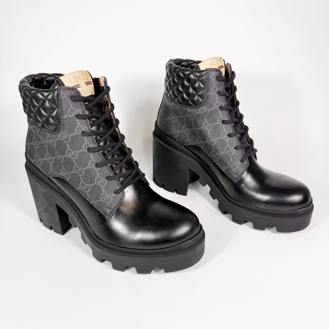Gucci Apollo GG Supreme Ankle Boot - Women’s 11.5