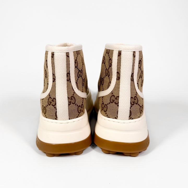 Gucci Platform 1977 Tennis High Top Sneaker - Women’s 10.5