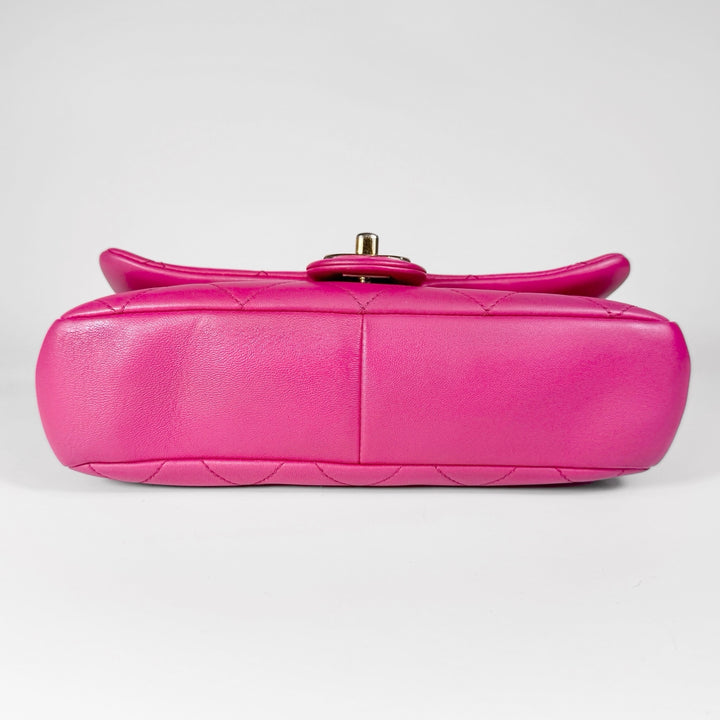 Chanel Quilted Lambskin Elegant Chain Flap Bag