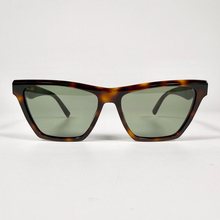 Saint Laurent Tortoise Logo Sunglasses SL M103