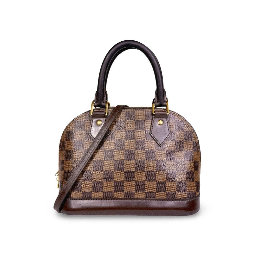Louis Vuitton Damier Ebene Alma BB
