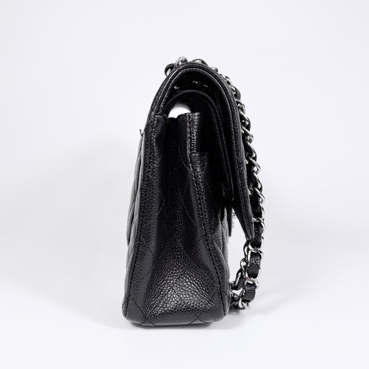 Chanel Quilted Caviar Medium Double Flap Bag