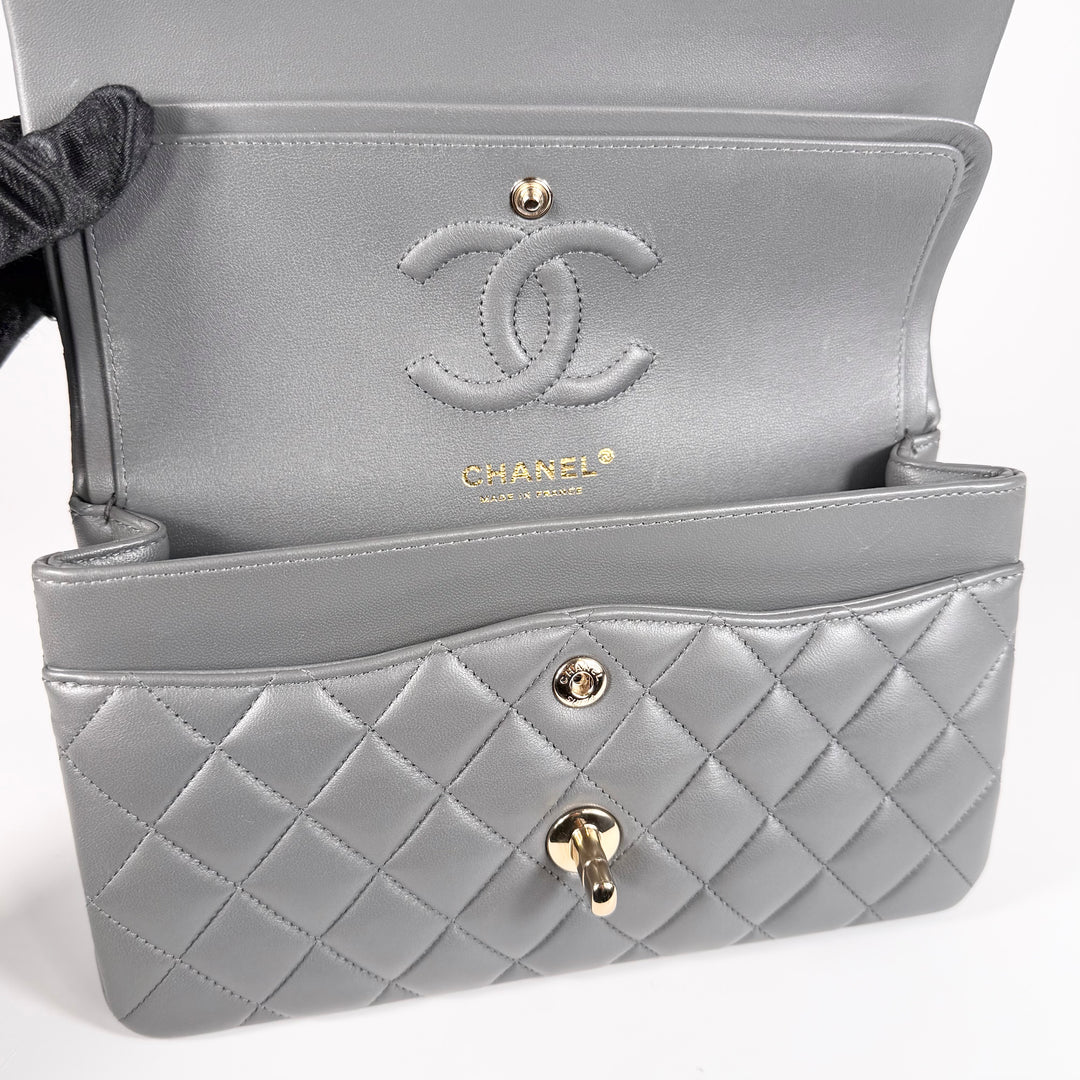 Chanel Quilted Lambskin Medium Double Flap Bag