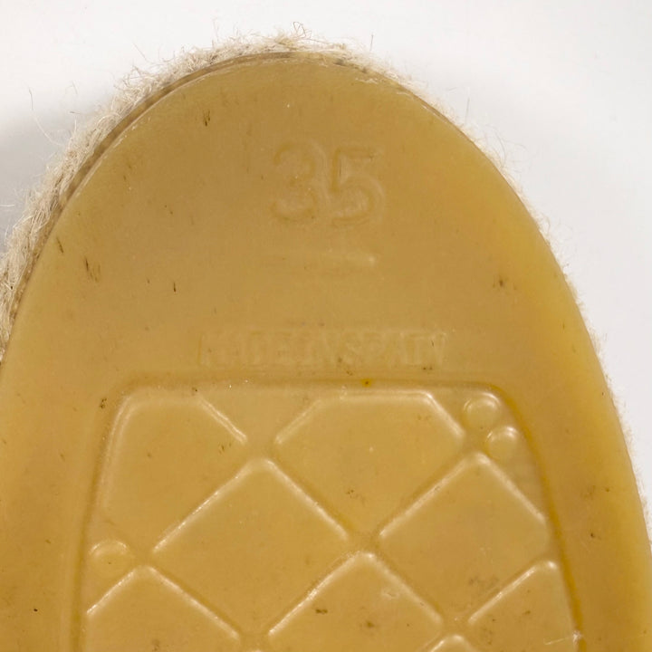Chanel Lambskin CC Espadrille - Women’s 5