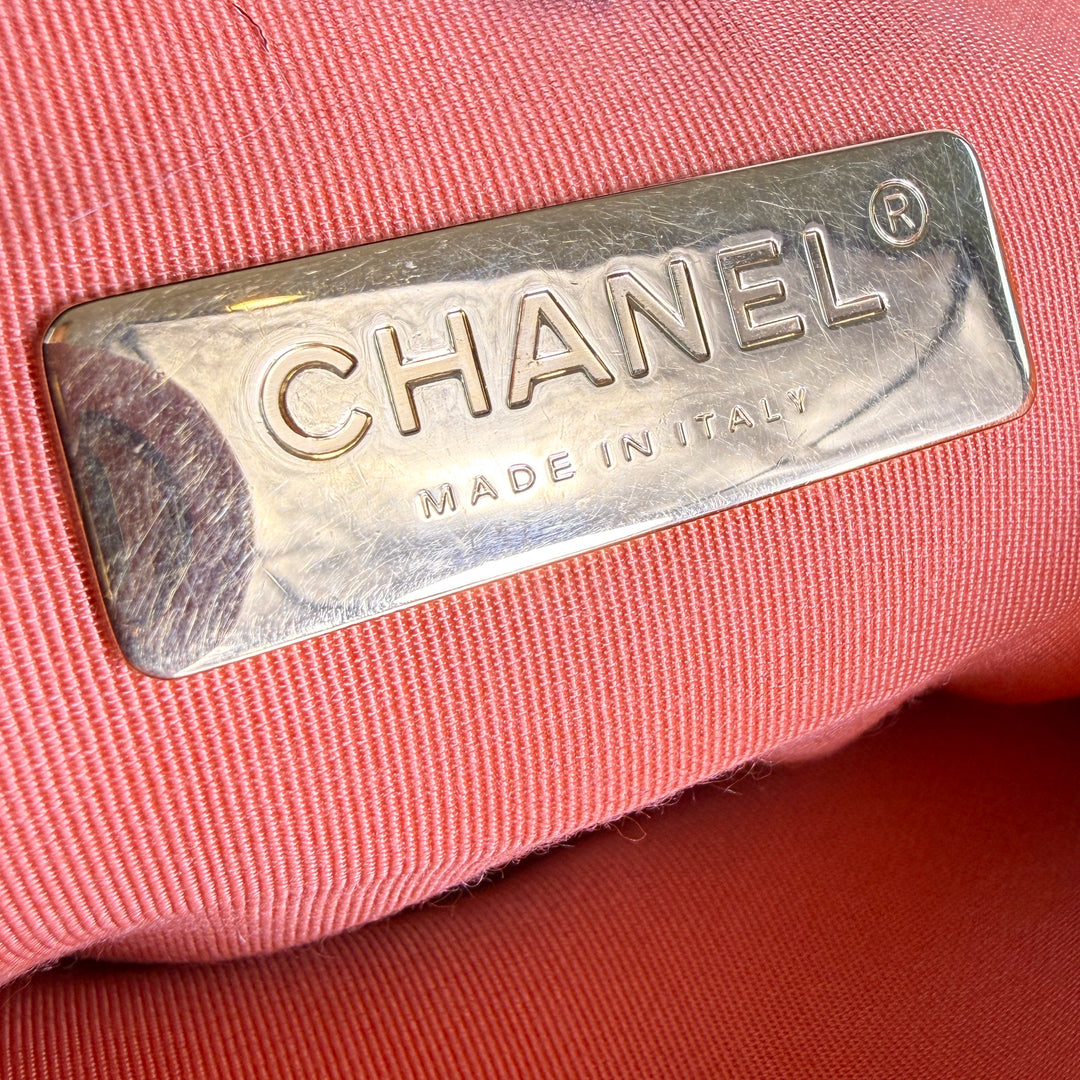 Chanel Quilted Lambskin Large 19 Flap Bag