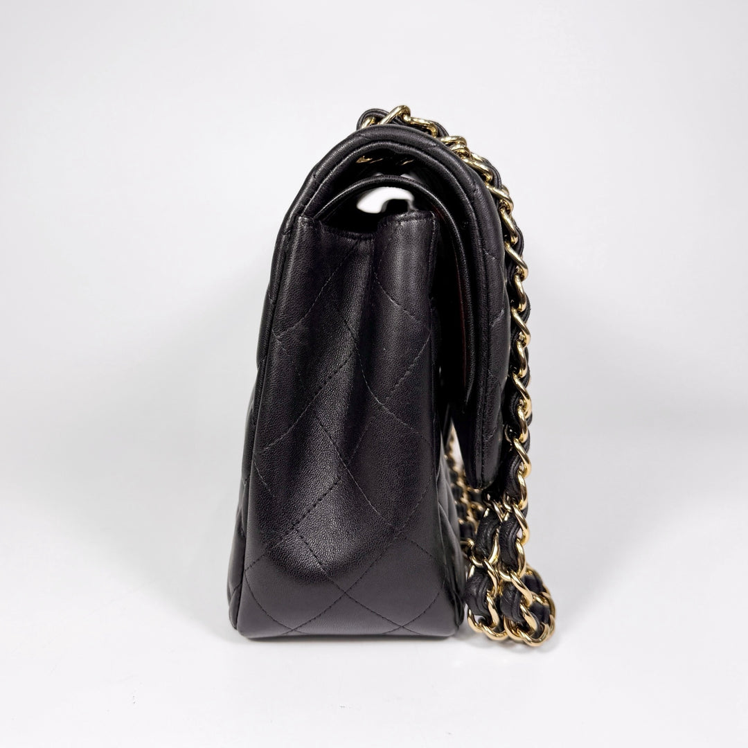 Chanel Quilted Lambskin Jumbo Double Flap Bag
