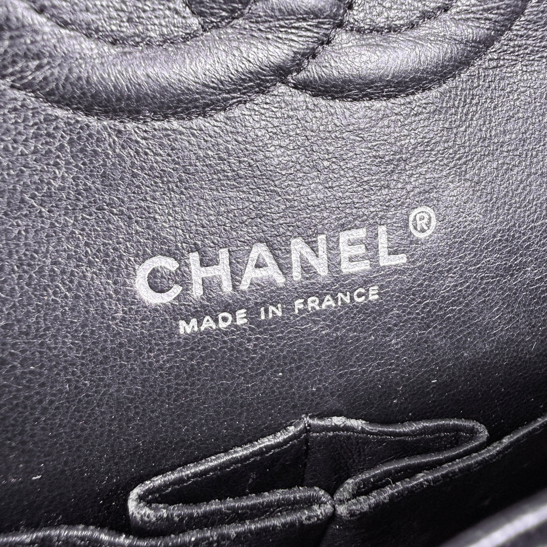 Chanel Quilted Caviar Medium Double Flap Bag