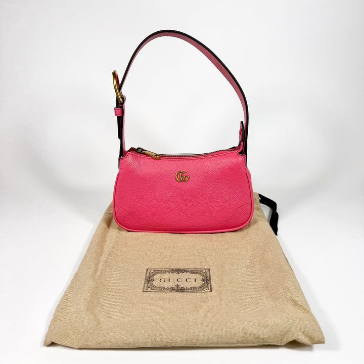 Gucci Mini Aphrodite Goatskin Shoulder Bag