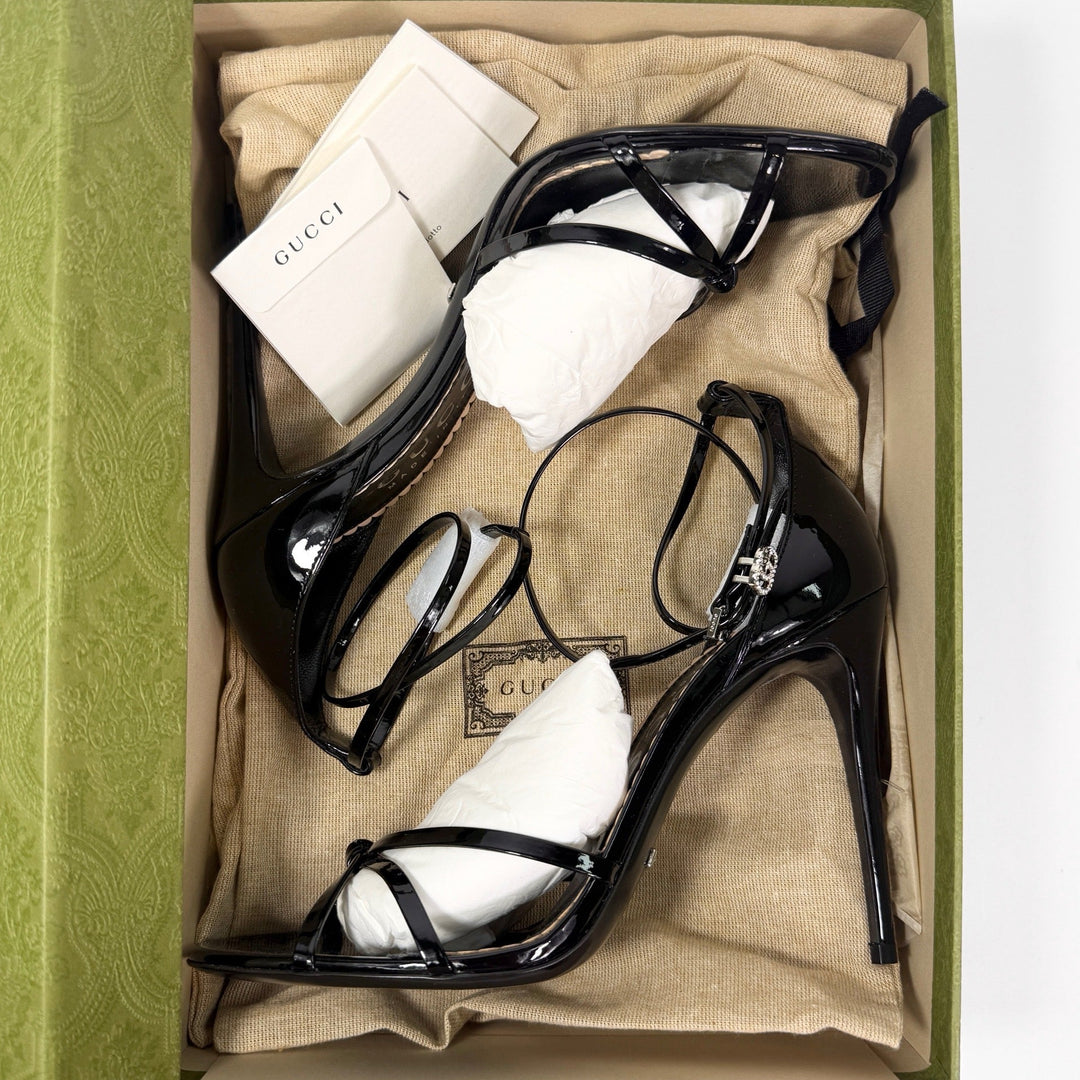 Gucci Strappy GG Ilse Heel - Women’s 10