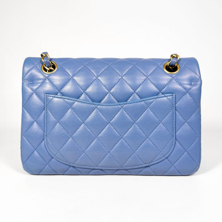 Chanel Quilted Lambskin Small Double Flap Bag