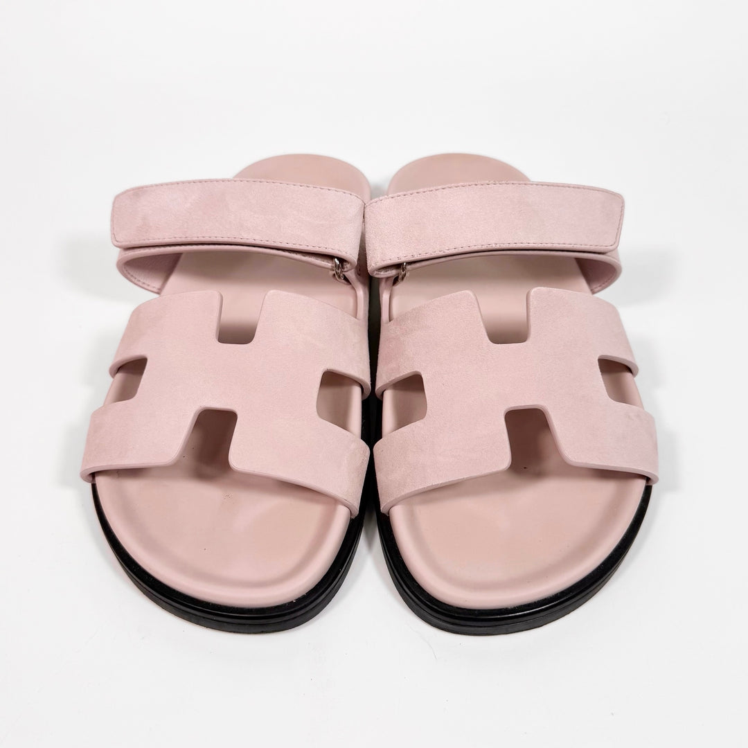 Hermès Suede Chypre Sandal - Women’s 7.5
