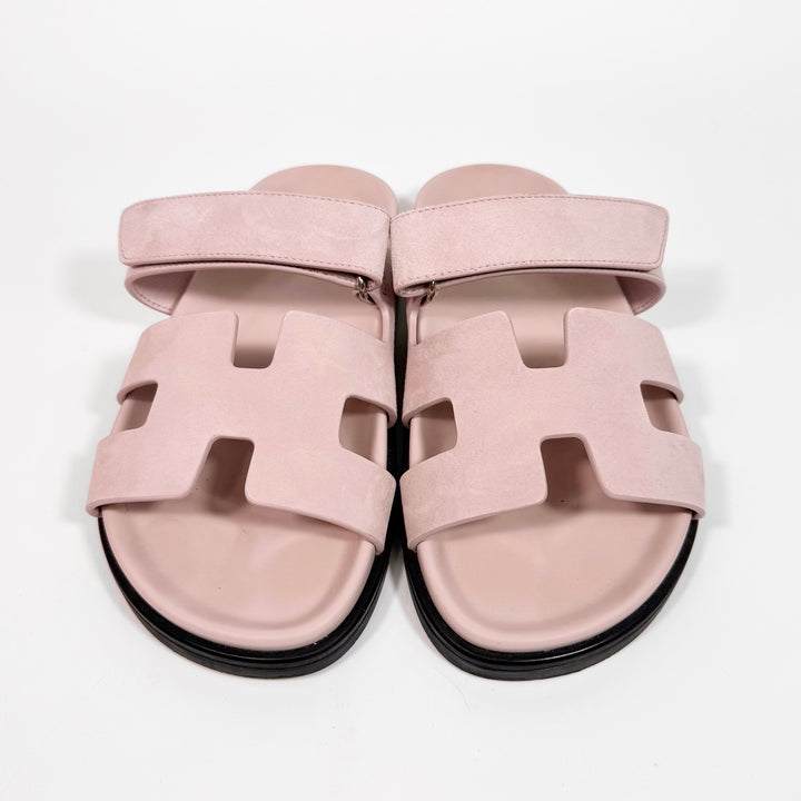 Hermès Suede Chypre Sandal - Women’s 7.5