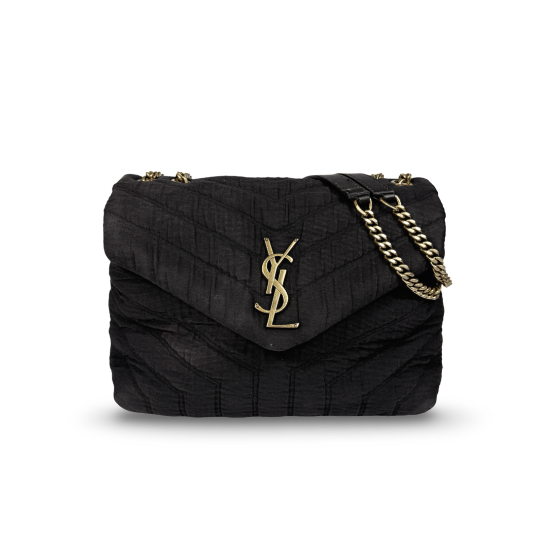 Saint Laurent Quilted Small Loulou Bag