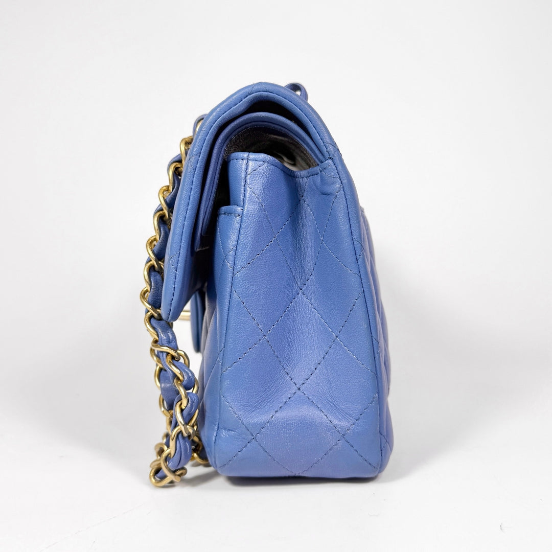 Chanel Quilted Lambskin Small Double Flap Bag