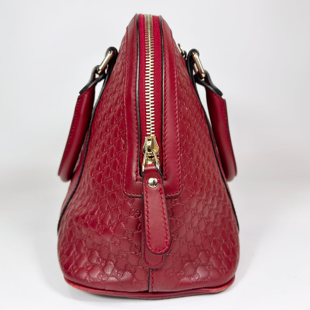 Gucci Microguccissima Leather Dome Bag