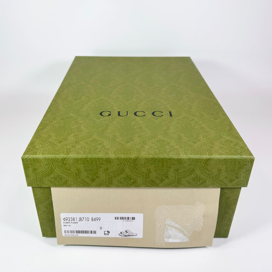 Gucci Agrado Rubber Slide Sandal - Men’s 9.5