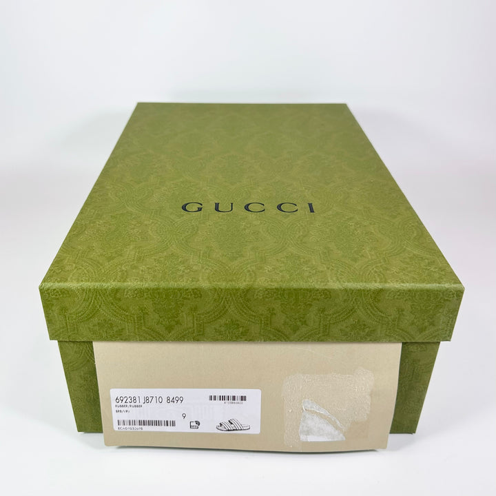Gucci Agrado Rubber Slide Sandal - Men’s 9.5