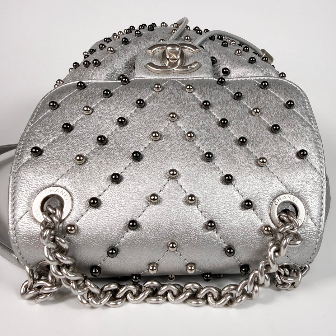 Chanel Metallic Lambskin Stud Wars Backpack