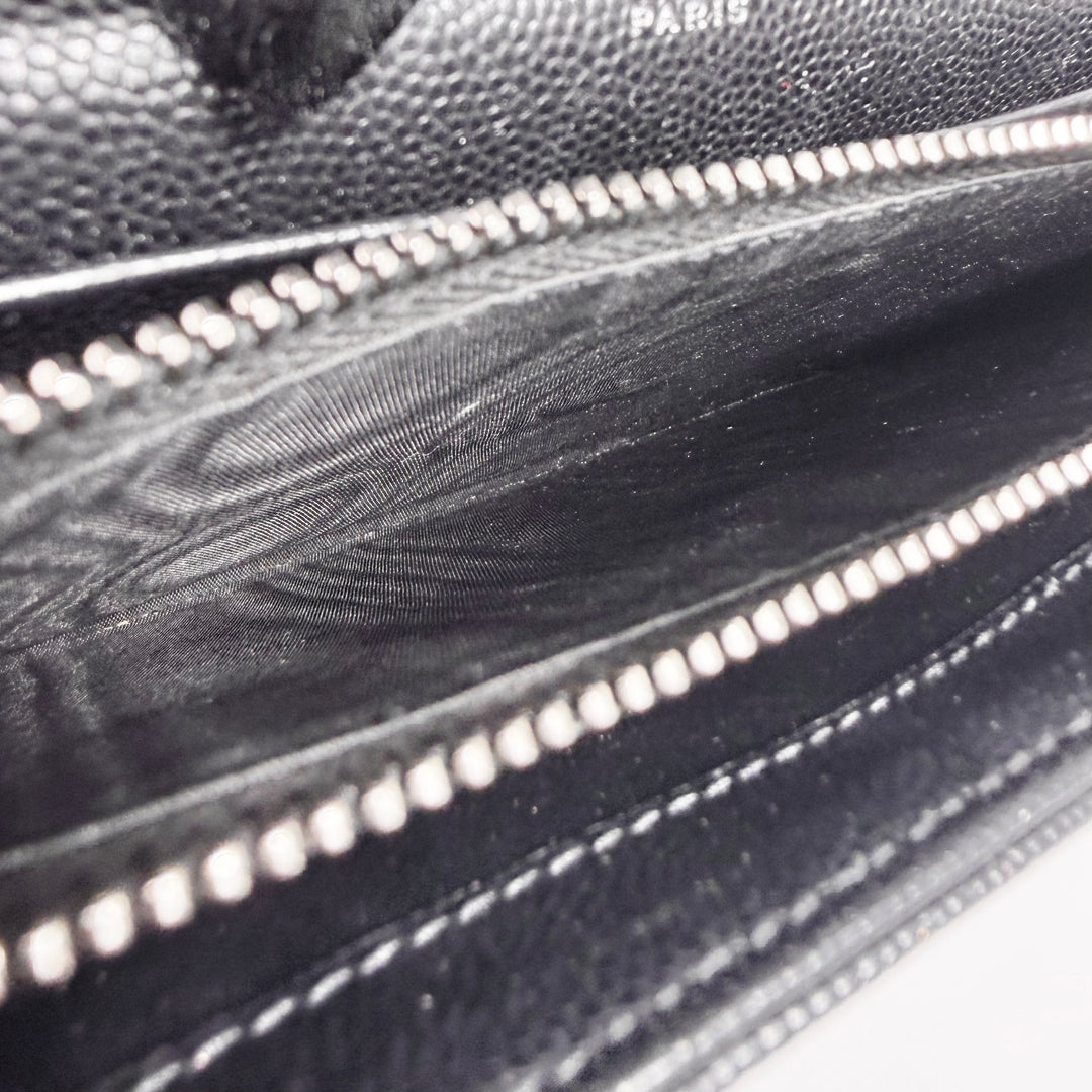 Saint Laurent Cassandre Envelope Wallet On Chain