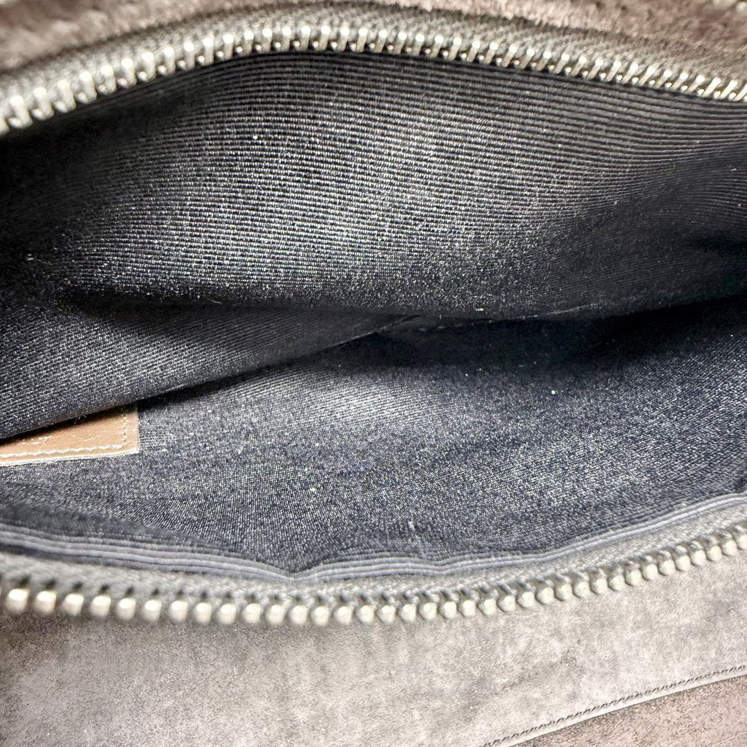 Saint Laurent Crocodile Embossed Cabas Rive Gauche Bag