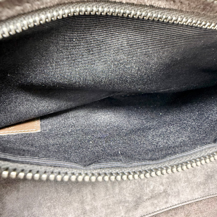 Saint Laurent Crocodile Embossed Cabas Rive Gauche Bag