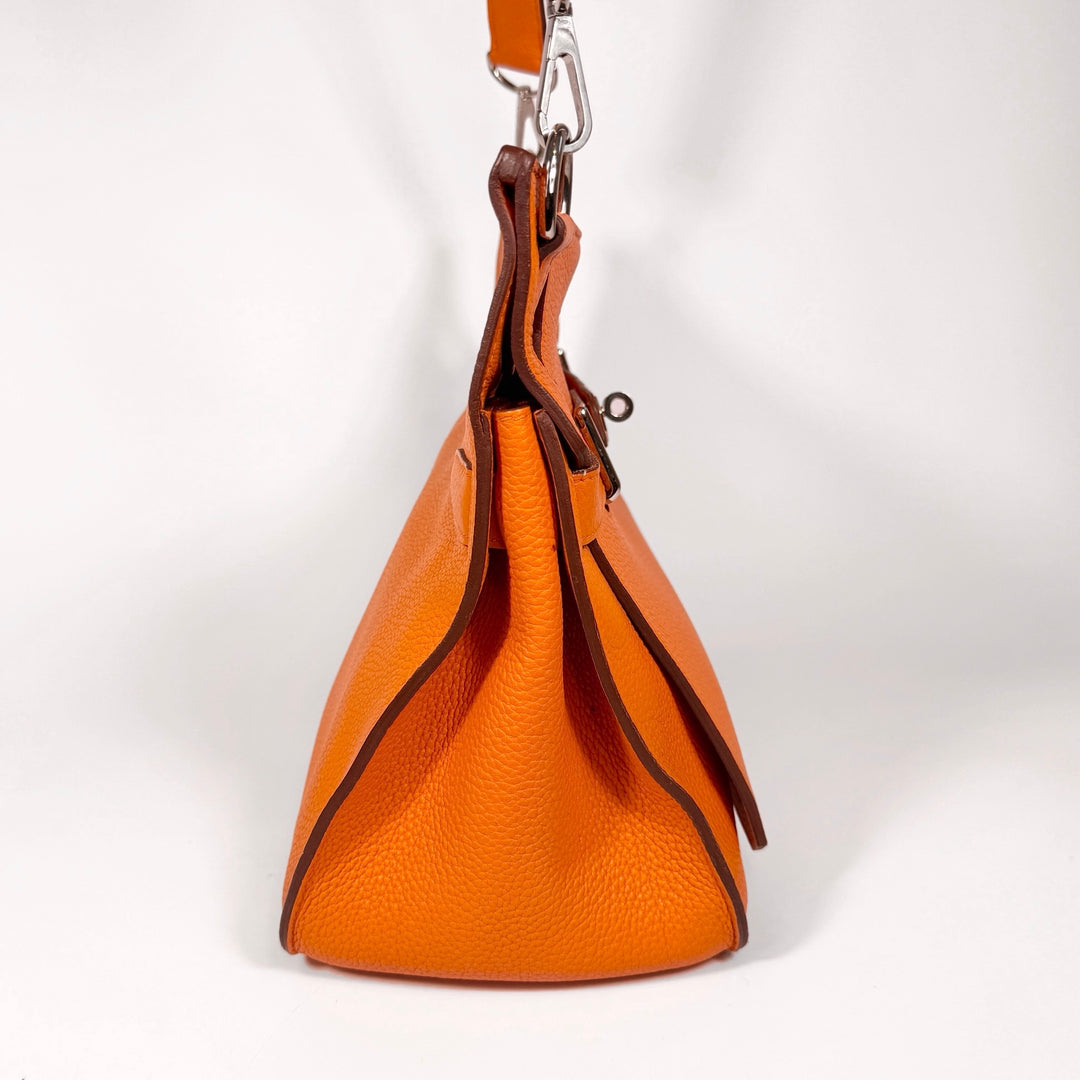 Hermès Jypsiere 34 Clemence Orange Jaune