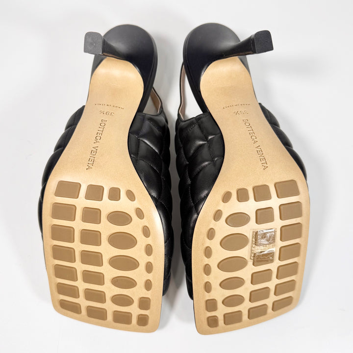 Bottega Veneta Padded Square Toe Slingback Heel - Women’s 9.5