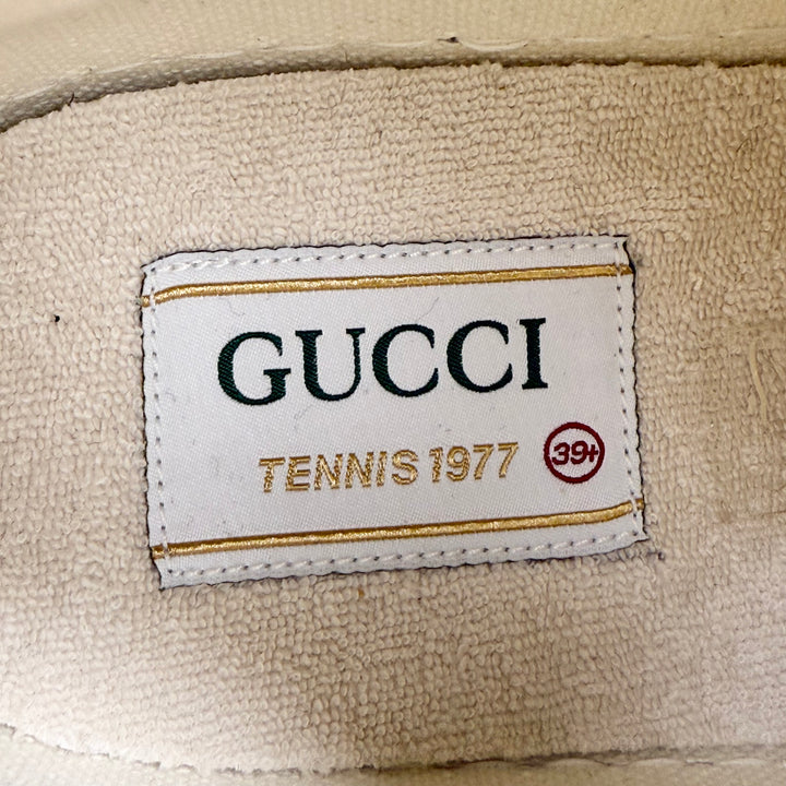 Gucci Canvas GG Supreme High Top Sneaker - Women’s 9.5