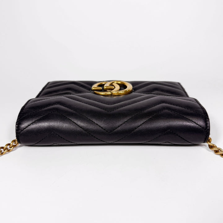 Gucci Matelasse Marmont Wallet On Chain
