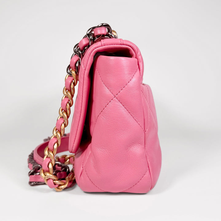 Chanel Quilted Lambskin Medium 19 Flap Bag