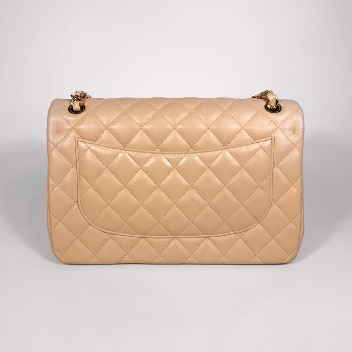 Chanel Quilted Lambskin Jumbo Double Flap Bag