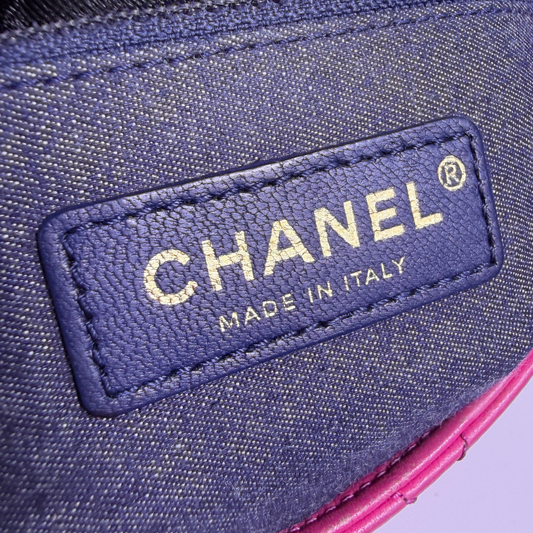 Chanel Quilted Lambskin Elegant Chain Flap Bag