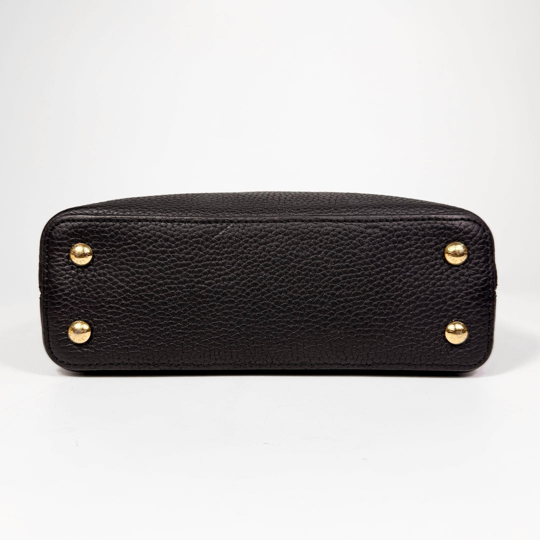 Louis Vuitton Black Taurillon My Capucines