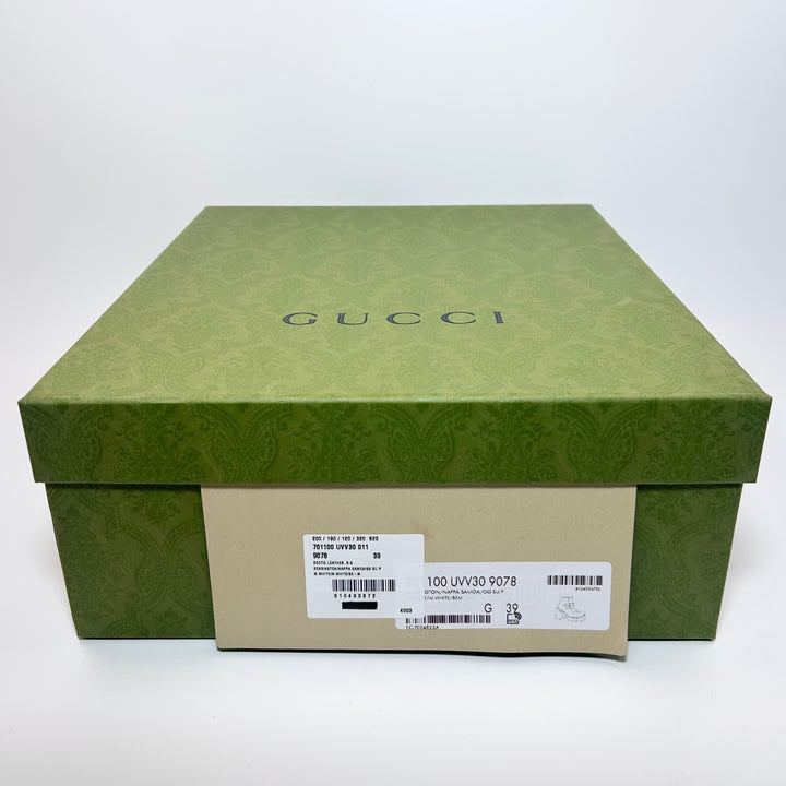 Gucci GG Supreme Kensington Nappa Monogram Boot - Women’s 9