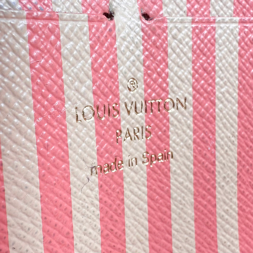 Louis Vuitton Damier Ebene Animation Zippy Wallet