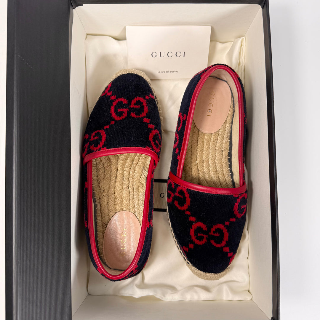 Gucci Jumbo GG Terry Espadrille - Women’s 4