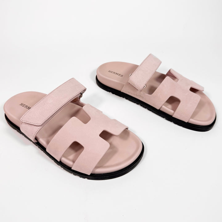 Hermès Suede Chypre Sandal - Women’s 7.5