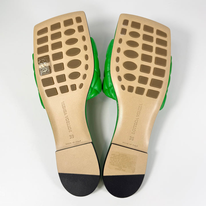 Bottega Veneta Padded Square Toe Sandal - Women’s 9
