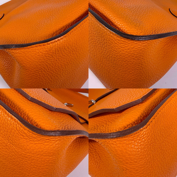 Hermès Jypsiere 34 Clemence Orange Jaune