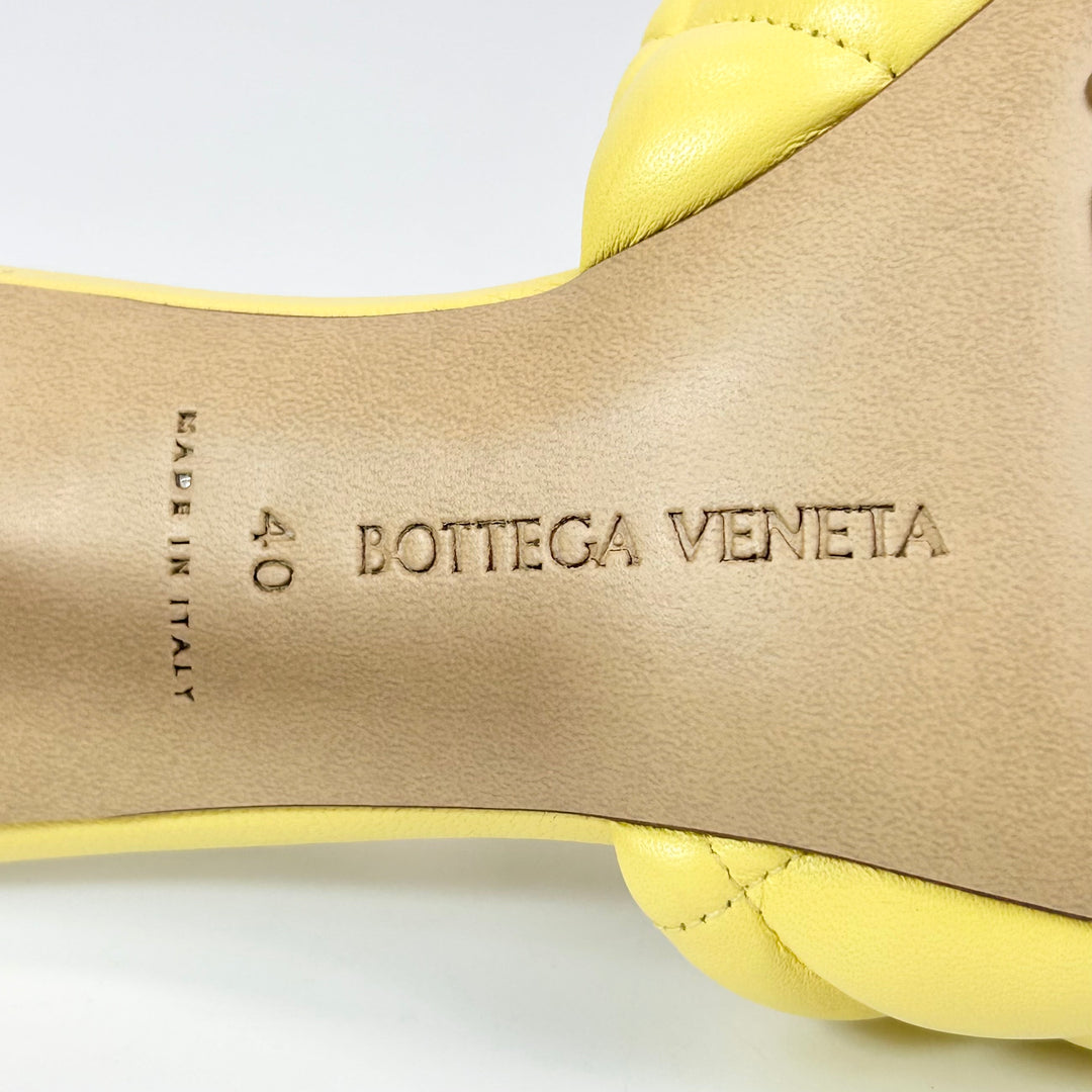 Bottega Veneta Padded Square Toe Heel - Women’s 10