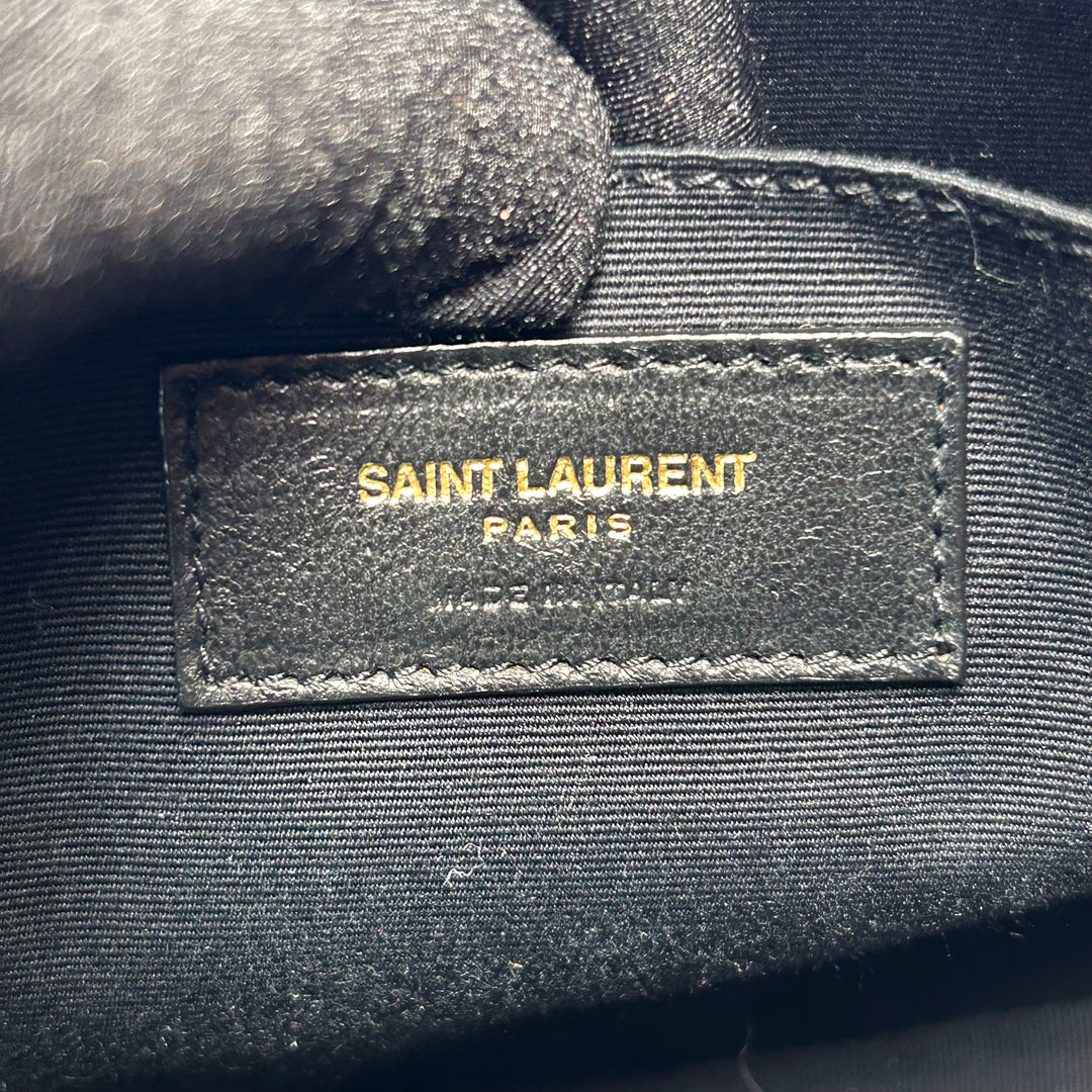 Saint Laurent Medium Lou Camera Bag Burgundy