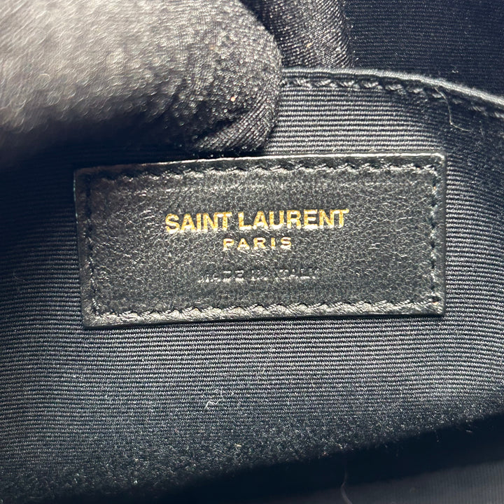 Saint Laurent Medium Lou Camera Bag Burgundy