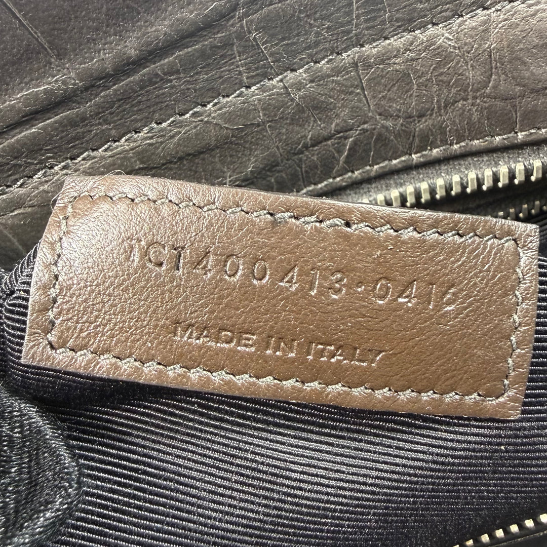 Saint Laurent Crocodile Embossed Cabas Rive Gauche Bag