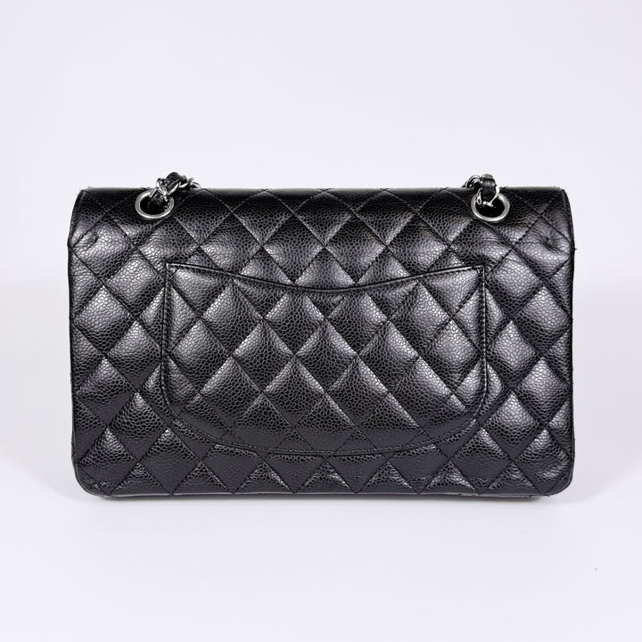 Chanel Quilted Caviar Medium Double Flap Bag