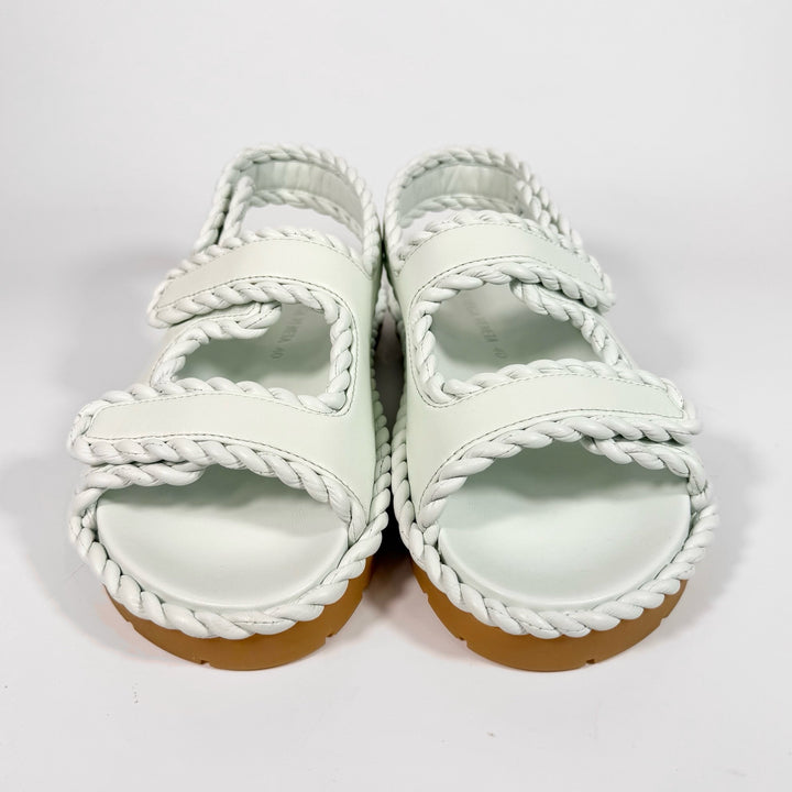 Bottega Veneta Leather Jack Flat Sandal - Women’s 10