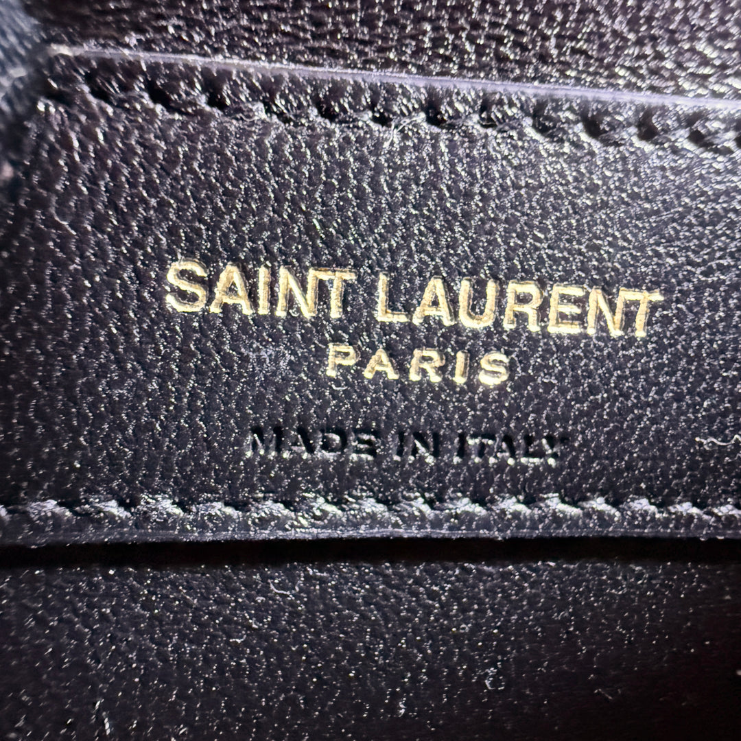 Saint Laurent Jersey Quilted Mini Jamie Bag