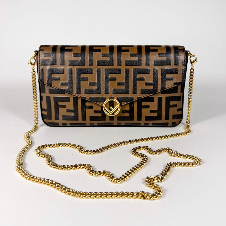 Fendi F Is Fendi Envelope Clutch On Chain